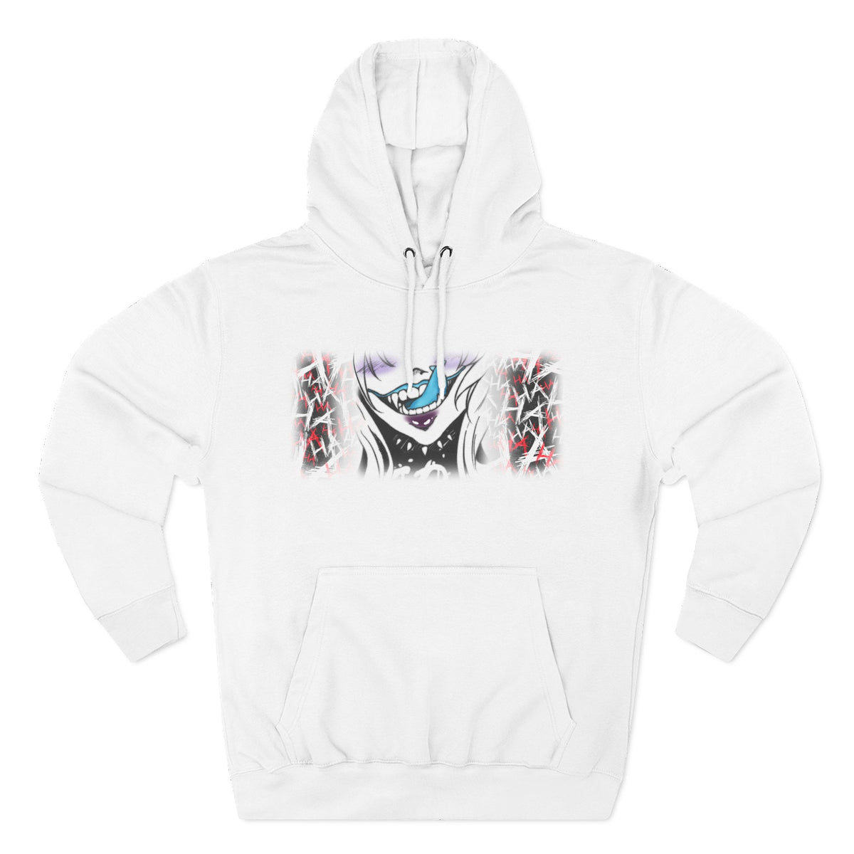 Three-Panel Fleece Hoodie