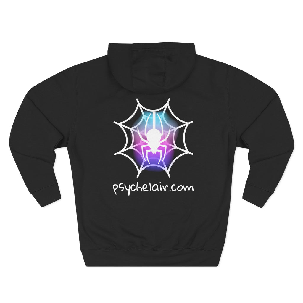 Three-Panel Fleece Hoodie