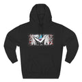 Three-Panel Fleece Hoodie