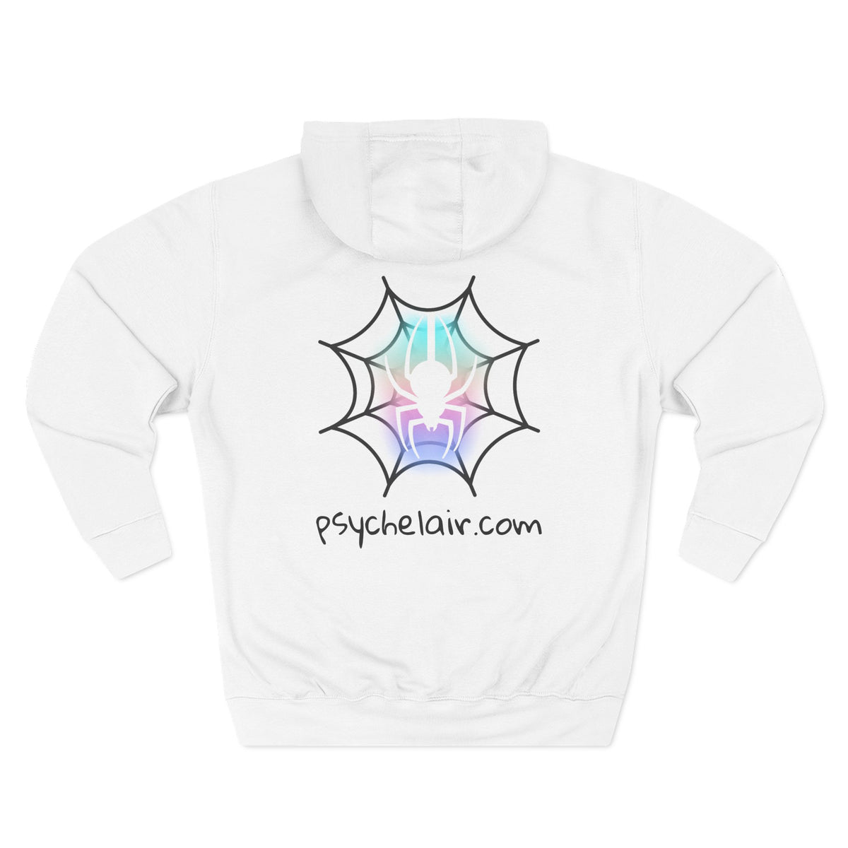 Three-Panel Fleece Hoodie